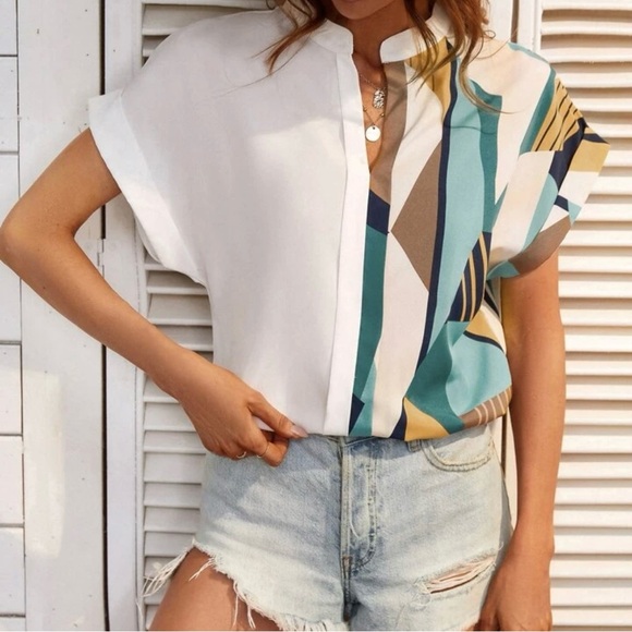 Casual printed top - Picture 3 of 7